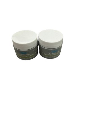 Kiehl's Rare Earth Deep Pore Cleansing Masque Pore Minimizer 0.5 oz. Lot Of 2
