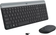 Logitech MK470 Slim Wireless Keyboard & Mouse Combo Graphite