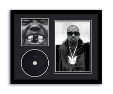 Kanye West Autographed Signed 11x14 Custom Framed CD Photo Bully Ye Yeezy ACOA