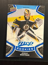 2021-22 Upper Deck MVP Factory Set #235 Jeremy Swayman SP