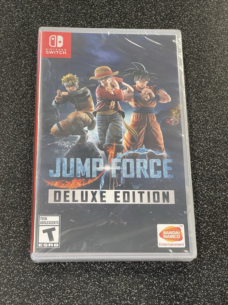 新品未開封　Nintendo SwitchソフトJUMP FORCE デラックス Unopened SW Jump Force Deluxe Edition Nintendo Switch Bandai