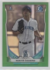2014 Bowman Draft Chrome Green Refractor 8/150 Austin Cousino #CDP82 z6b