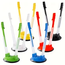 1-6PCS Adjustable Hands-Free Baggy Rack Stand - Food Prep & Storage Bag Holder