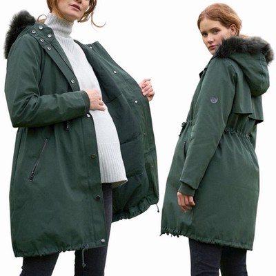 NEW Seraphine Zorinah Sub Zero Down 3 in 1 Maternity Parka Jacket Women Size 6