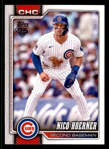 2026 Topps #5 Nico Hoerner Chicago Cubs