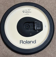 Roland CY-15R V-Drum Ride V-Cymbal Pad Percussion Tested Working