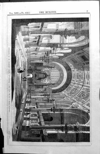 Old Interior St. George'S Hall Liverpool Elmes Architecture 1855 Buil Victorian