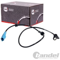 ABS-SENSOR Raddrehzahl Hinten Passend FüR CitroËN C-ELYSEE C3 Peugeot 207 207/20