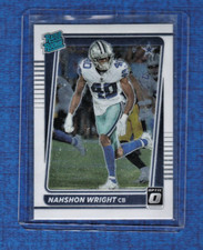 2021 Donruss Optic Football Rated Rookie # 285 Nahshon Wright