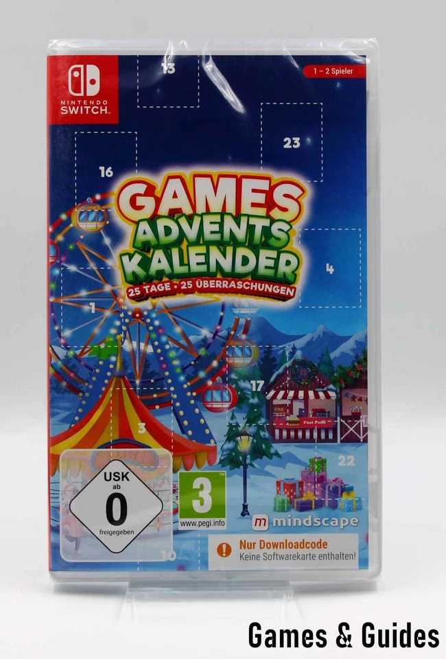 Games Adventskalender 2023 CiaB Nintendo Switch/Lite/OLED Spiele NEU&OVP - Bild 2 von 4