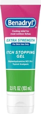 Benadryl Extra Strength Cooling Relief Anti-itch Gel Topical Analgesic 3.5 Fl.oz