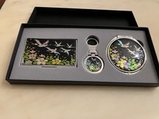 Koreanisches Geschenkset: Visitenkartenetui /...
