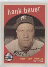 1959 Topps Hank Bauer (White Back) #240 00jz