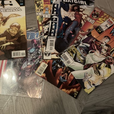 Job Lot x  9 marvel  DC Comics) Comic Book Bundle Collection as pictured