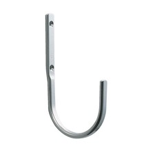SUGATSUNE 4CRV4 Hook,Silver,Stainless Steel,4 11/32 in D 4CRV4