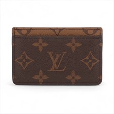 Louis Vuitton monogram reverse Porte Cartes Sampur M69161 Brown Card Case There
