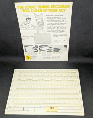 Logic Timing Recorder Xebec Trading A P Products ABS Plastic Chart Mentor Ohio