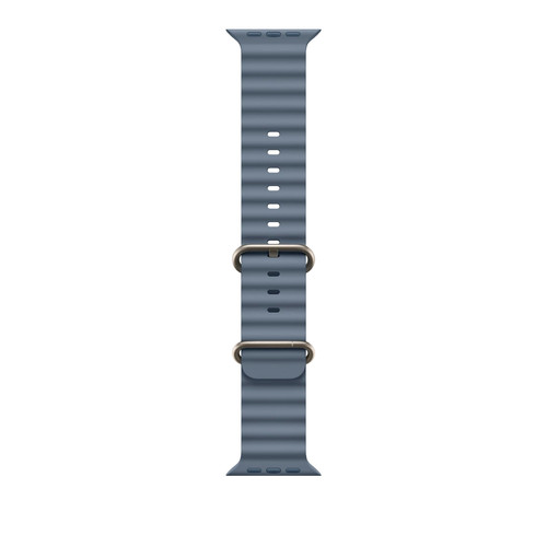 Apple Watch Ultra 3 49mm Anchor Blue Ocean Band Natural Finish -  New