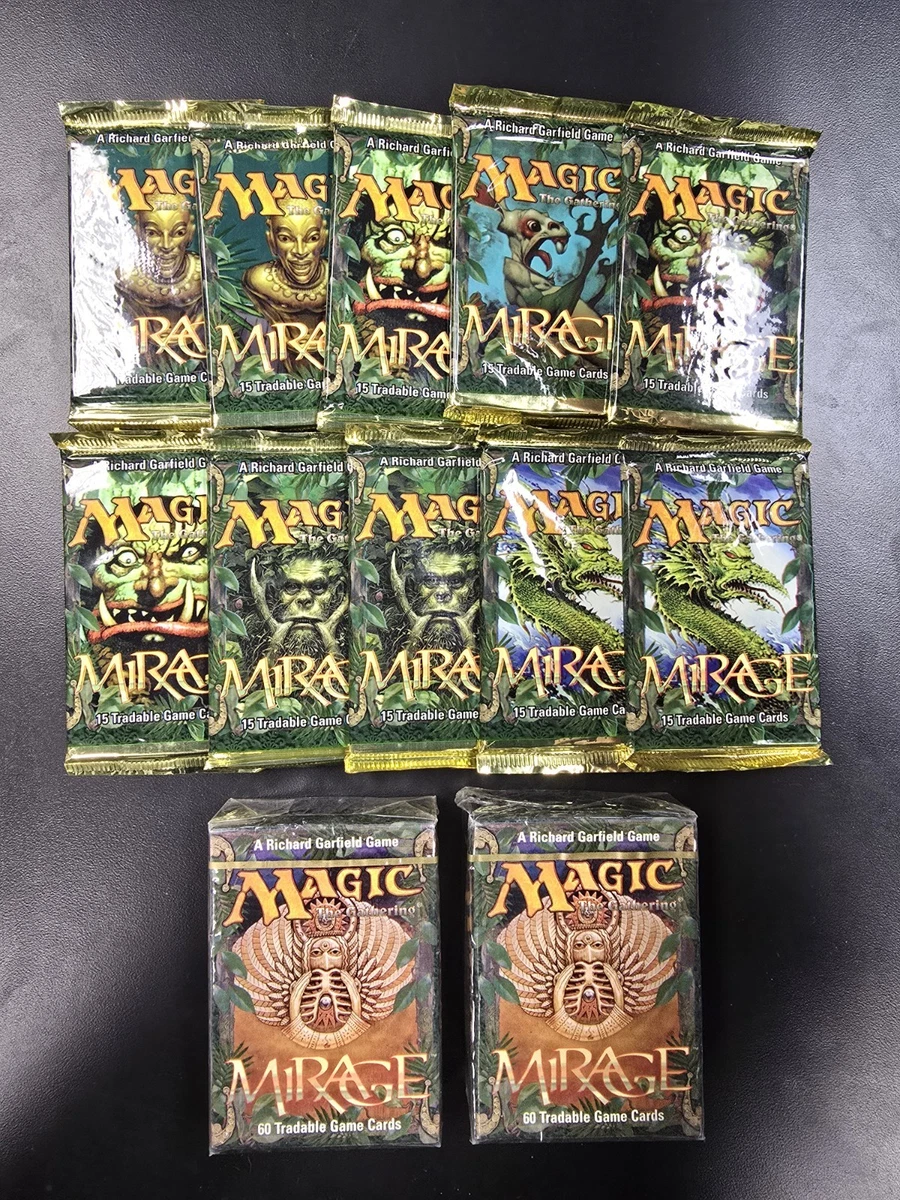 Magic: The Gathering Mirage Sealed Collectible Card Game Packs for