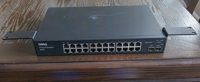 Dell PowerConnect 2824 24-Port Gigabit Ethernet Network Switch with Power Cord