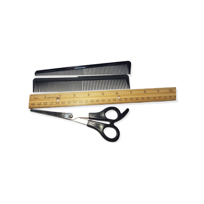 WAHL カットシザー 7.0インチ Wahl Clipper 7 inch Hair Combs and Scissors Set New OEM