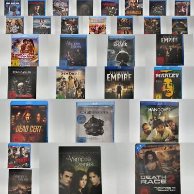 Verschiedene BluRays in HD, FullHD, Konvolut Action Horror Film, Serie gebraucht