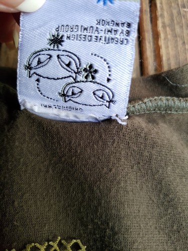 VINTAGE RARE "AMI YUMI" Womens Cat Shirt Size Small - Picture 7 of 12