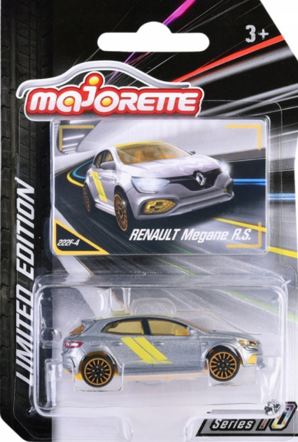 Renault Megane French Car Model ToyDiecast 1:64 Scale Majorette Limited Edition
