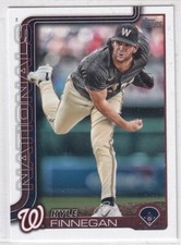 2025 Topps Baseball Washington Nationals Team Set Series 1 2 and Update