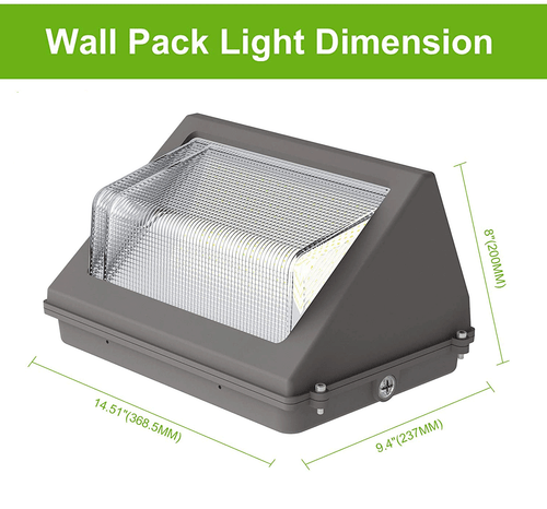 Commercial 100W LED WALL PACK Lights DUSK TO DAWN Outdoor Area Security Lighting - Picture 2 of 12