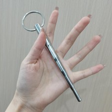 Men Stainless Steel Penis Stretcher Urethral Enhancer Plug Sounding Rod W/O-ring