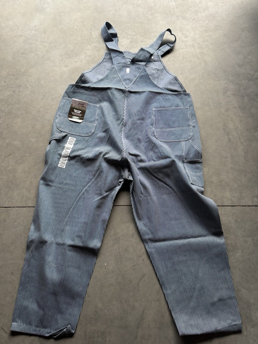 〜70s KEY Vintage Hickory Stripe Overalls Vintage Key Hickory Stripe Overalls | Garmentory