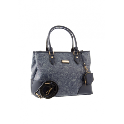 alviero martini borsa shopping passport nero denim borse bag bags