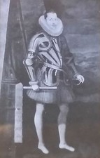 Portrait of Philip III, Juan Pantoja de la Cruz, Magic Lantern Glass Art Slide