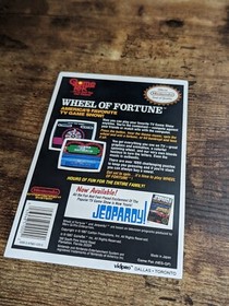 Authentic Vidpro Card Wheel of Fortune KayBee Toys R Us NES Nintendo Memorabilia