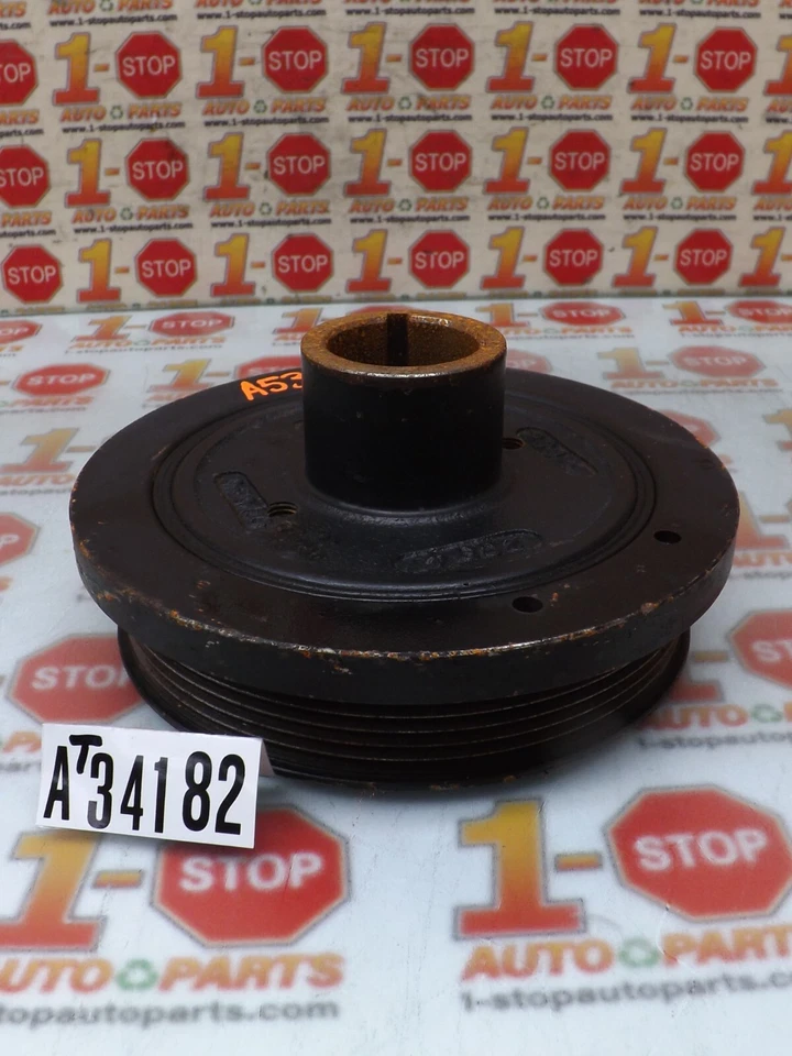 2001-2009 TOYOTA SEQUOIA HARMONIC BALANCER CRANKSHAFT PULLEY 13407-50090 OEM - Image 2 of 4