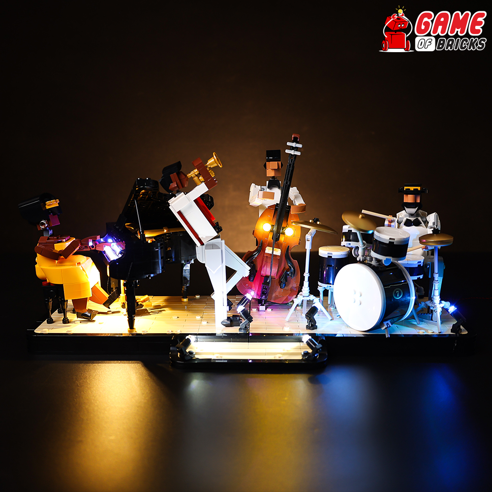 LED Light Kit for Jazz Quartet - Compatible with LEGO® 21334 Set