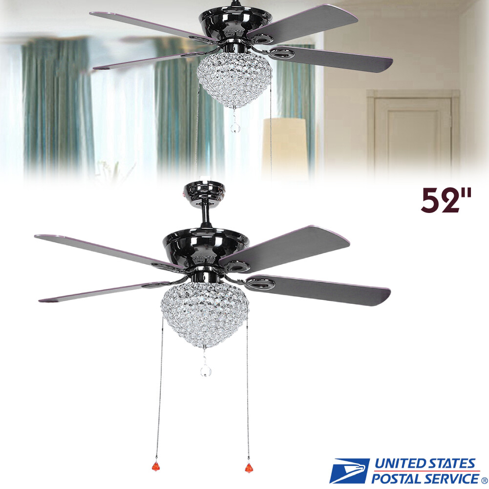 Indoor Ceiling Fan Reversible Abs Blade With Remote Control 5