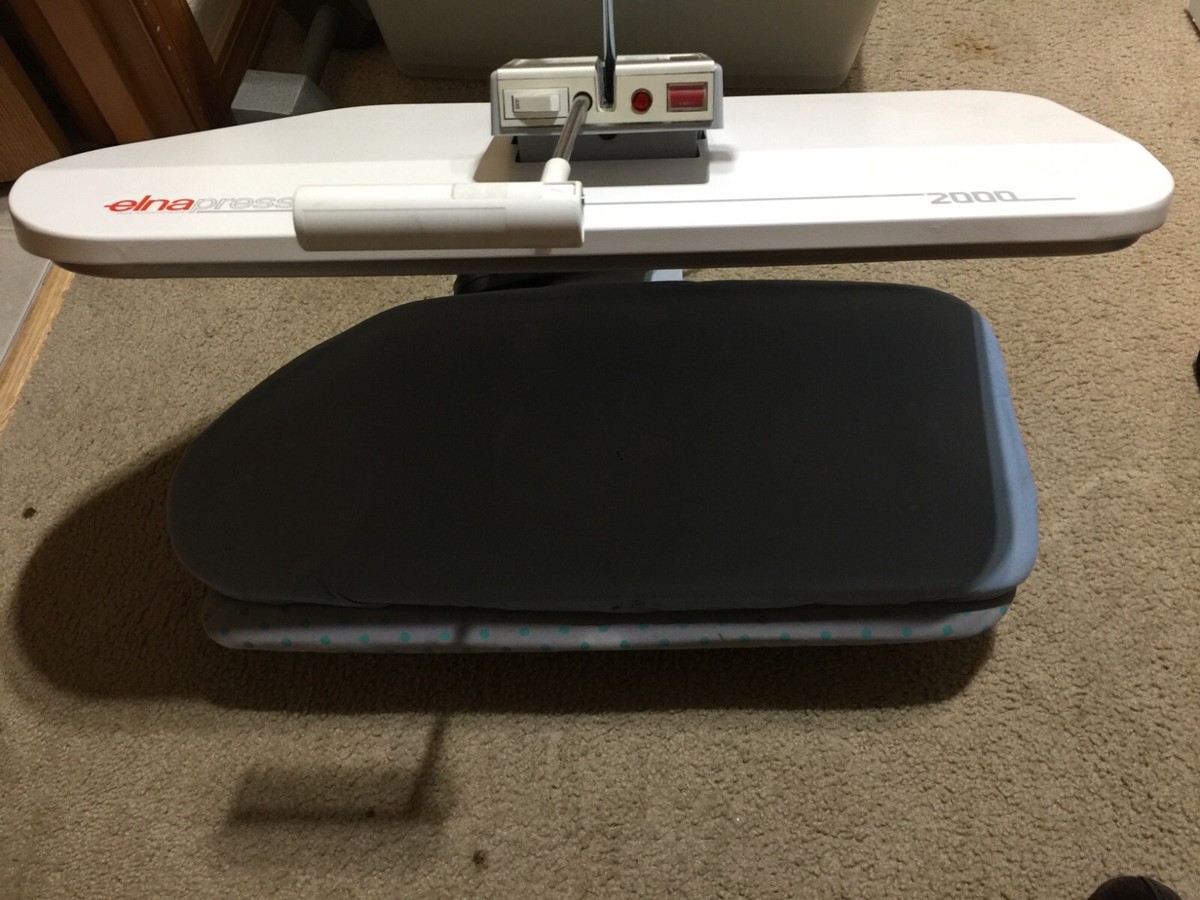 Elna Press 3000,CS 39 N laundry press, twin boards Made-in-Germany