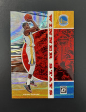 2019-20 Panini Donruss Optic Winner Stays Red Wave Prizm Kevin Durant #18