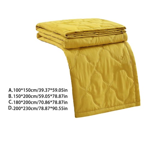 Summer Blanket Bed Blanket Skin Friendly Plain Washed Cotton Bed Blanket 4 Sizes - Picture 45 of 51