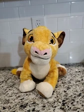 The Disney Store The Lion King Simba Plush Stuffed Simba Plush