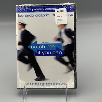 DVD Catch Me if You Can Leonardo Dicaprio Tom Hanks Special Features Disc  New 678149033229|
