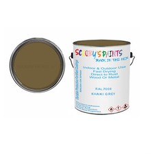 Ral7008 Khaki Grey Direct To Metal Paint Brush On Rust Inhibitor Gates Cooker