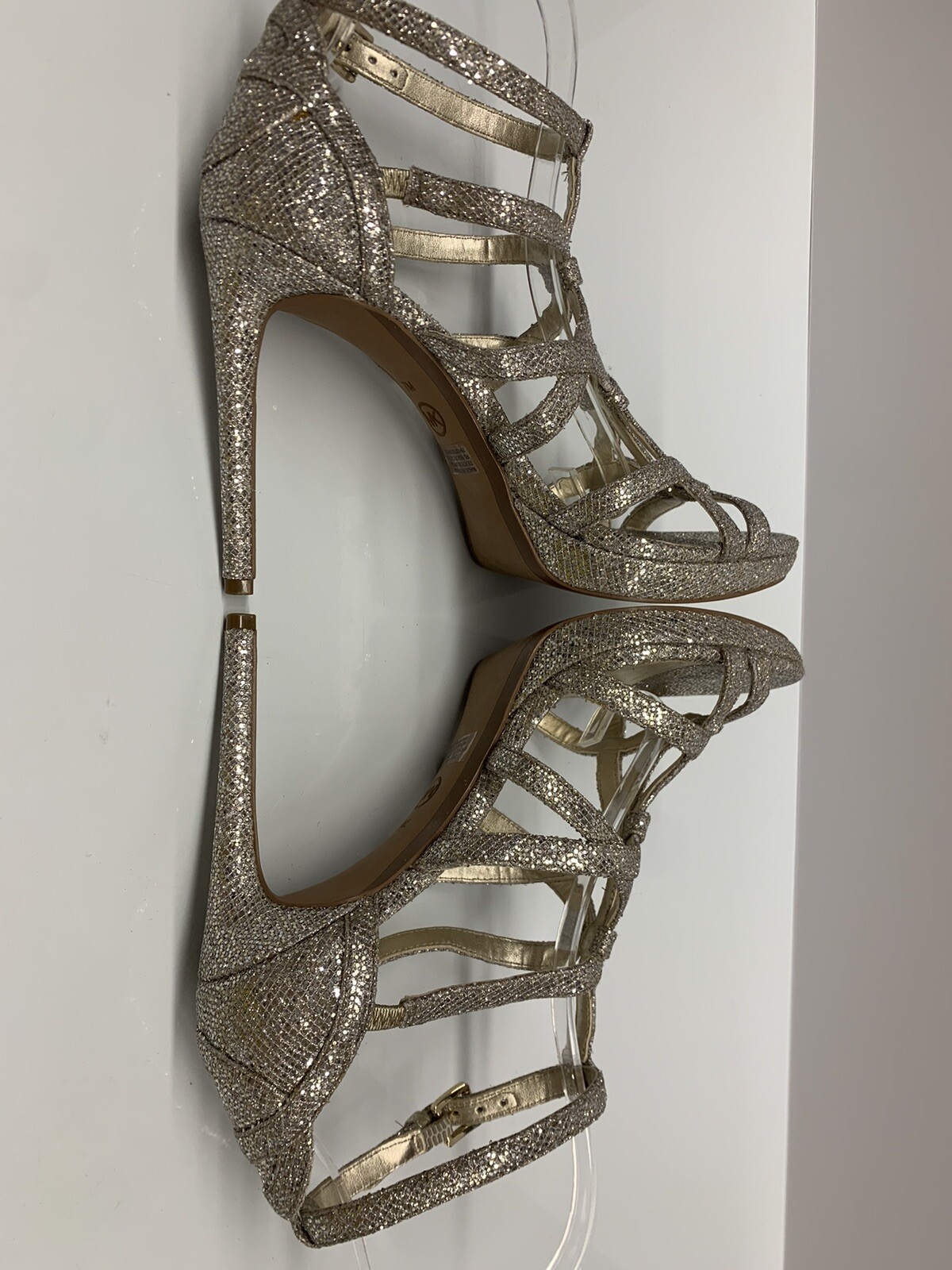 Michael Michael Kors Sandra Platform Glitter Heel… - image 5