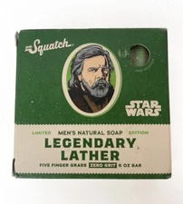 Dr. Squatch Soap Legendary Lather  5 oz Bar Zero Grit Star Wars Limited Edition