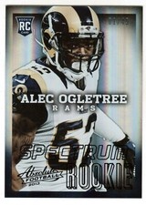 2013 ABSOLUTE #104 ALEC OGLETREE ROOKIE BLACK SPECTRUM #01/49