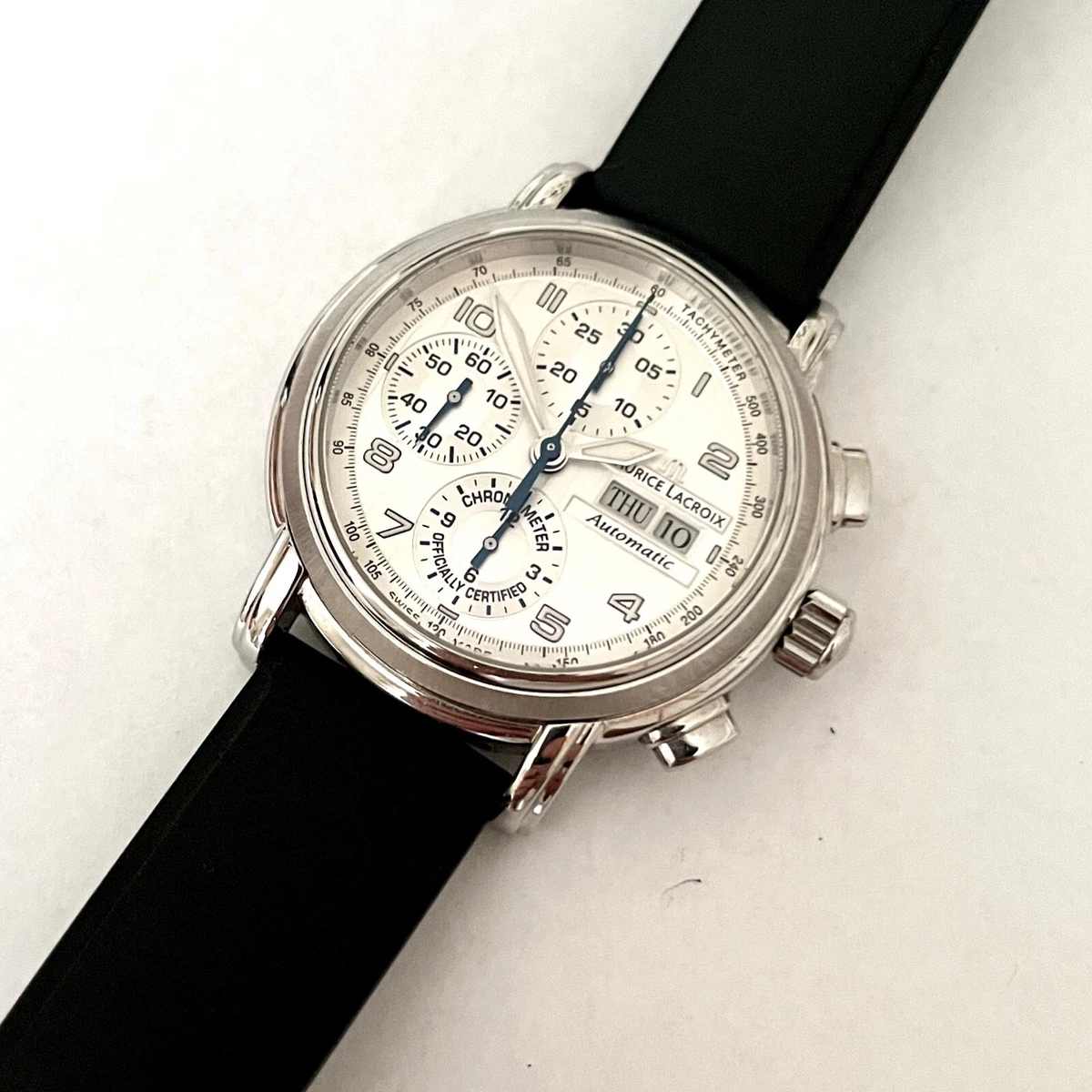 Armbanduhr Maurice Lacroix Masterpiece Croneo MP6128-SS001-82E 42 