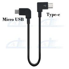 Data Cable for DJI Mavic Mini 3 Drone Remote Control Type-C to Micro USB Android