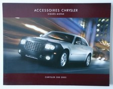 CHRYSLER 300 2005 Mopar Accessories dealer brochure catalog - French - Canada